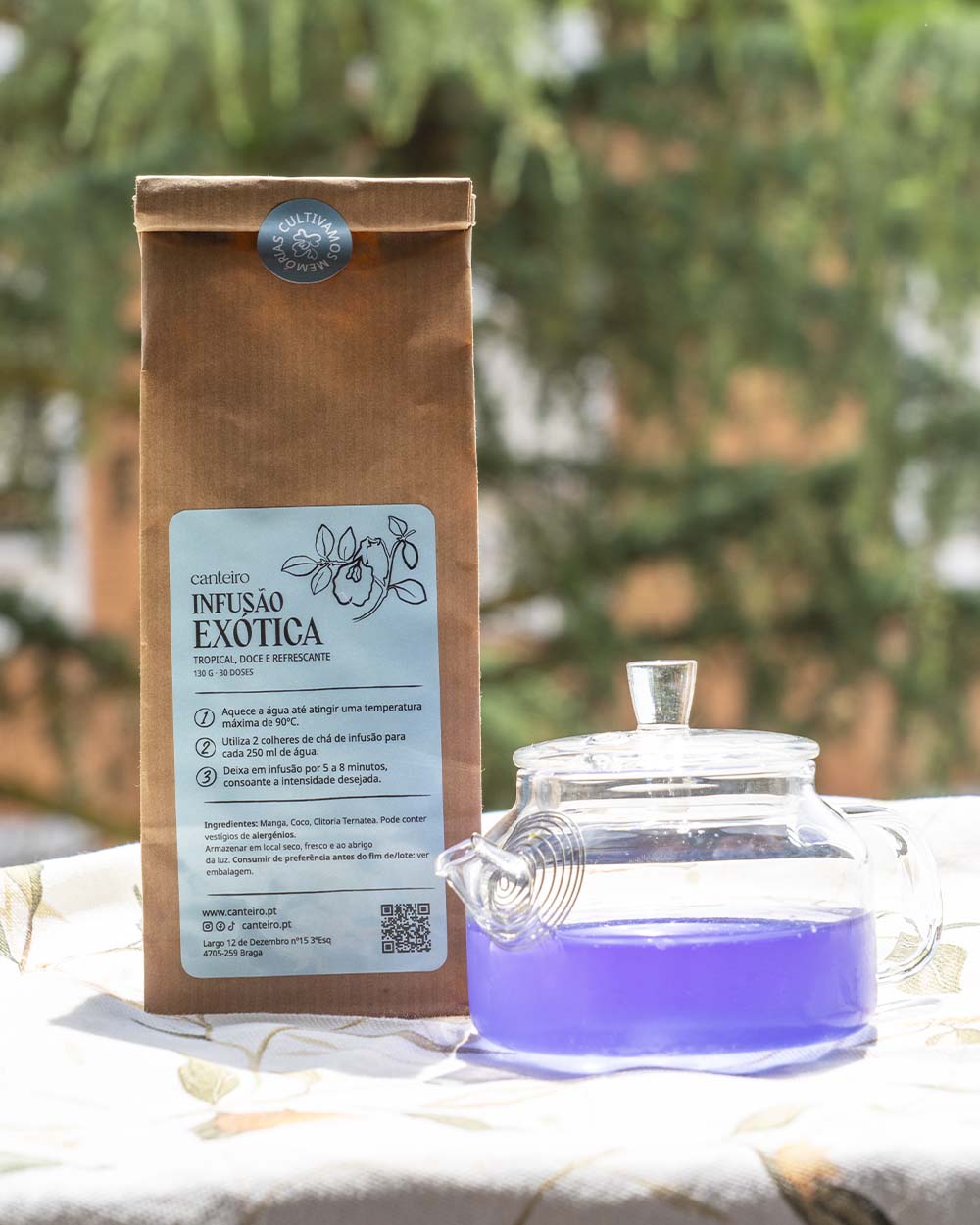 Exótica – Infusão Artesanal Canteiro