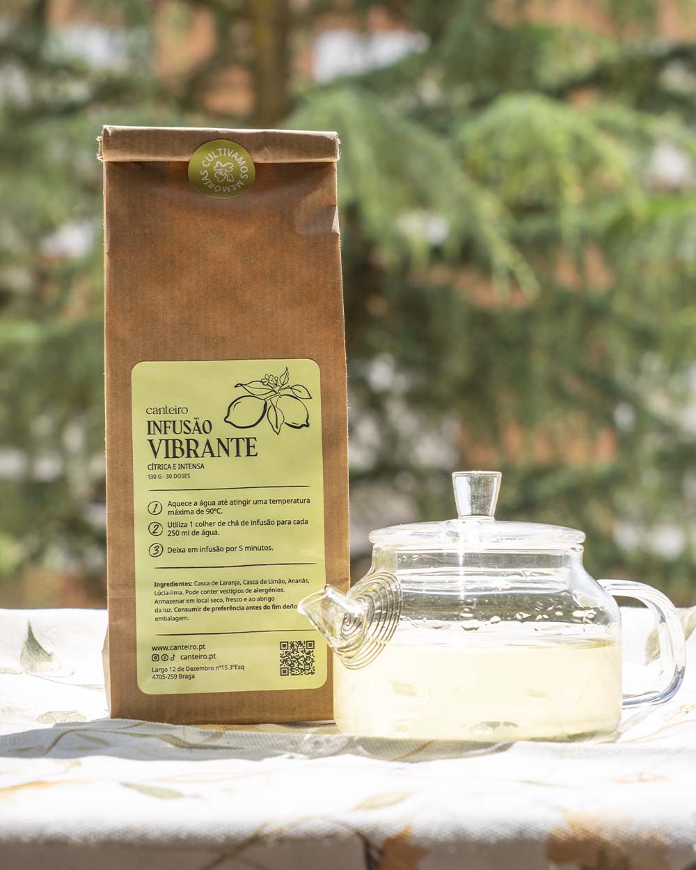 Vibrante – Infusão Artesanal Canteiro