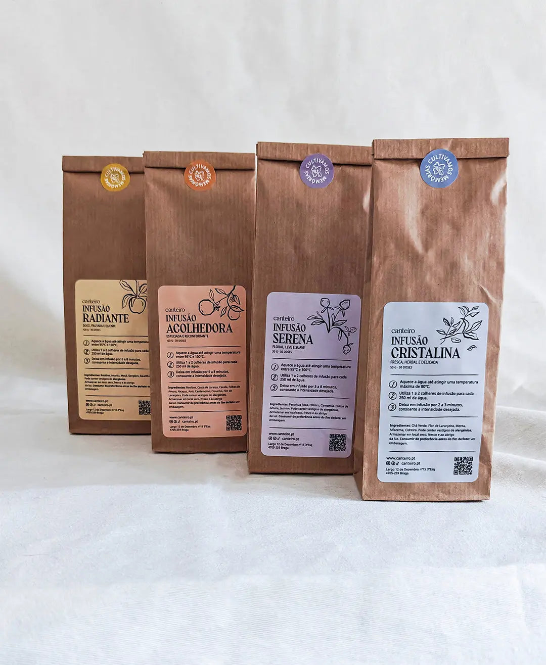 Sacos Individuais de Infusões