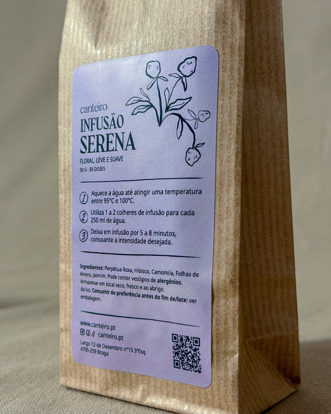Infusão Serena Canteiro
