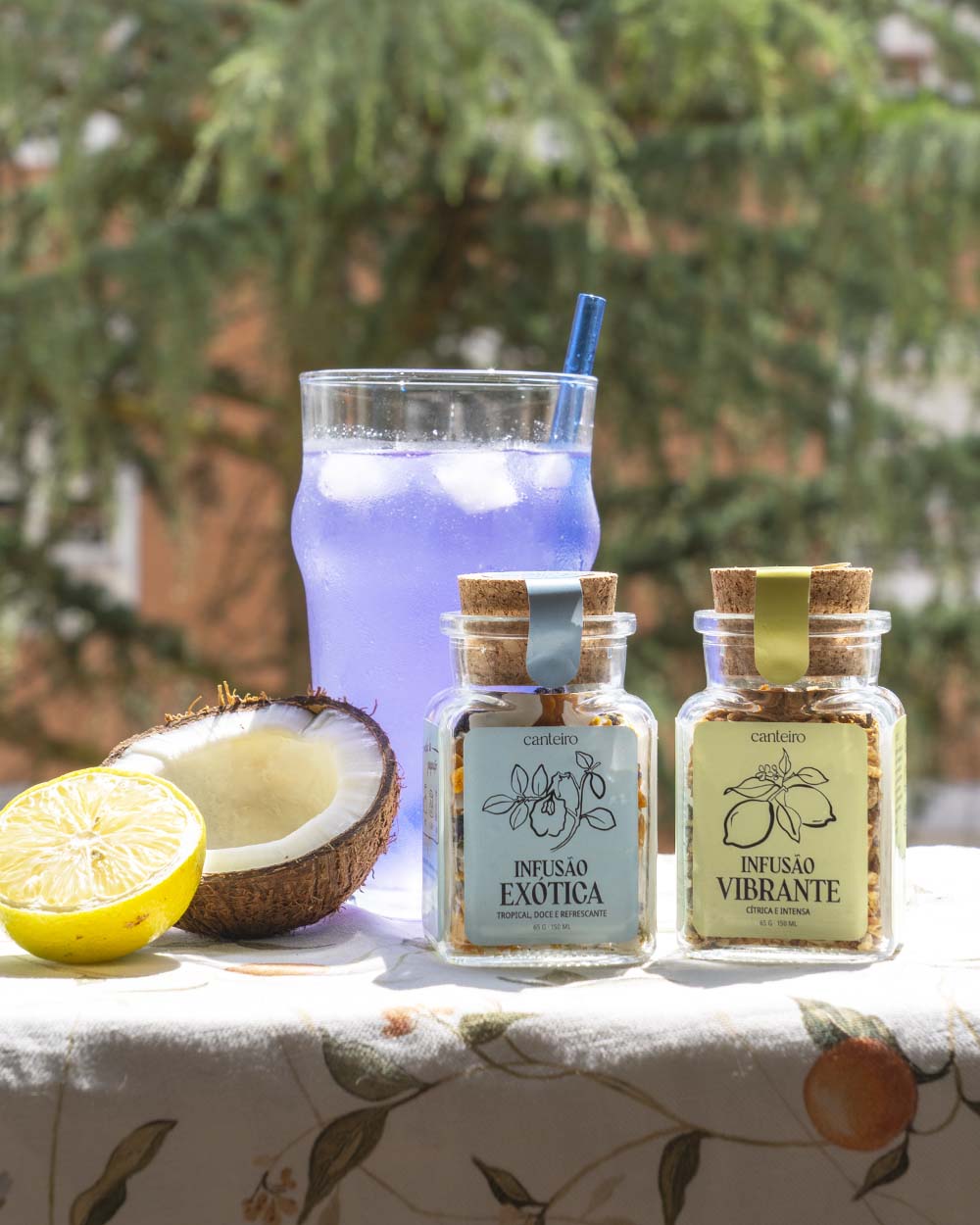 Conjunto de 2 Infusões Artesanais – Edição de Verão Canteiro