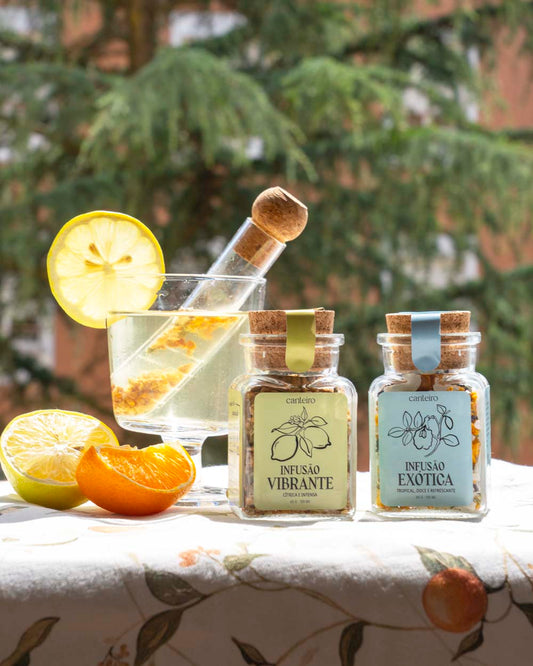 Conjunto de 2 Infusões Artesanais – Edição de Verão Canteiro
