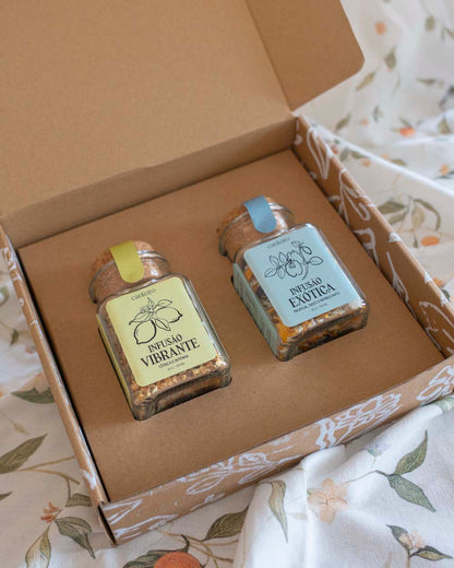 Conjunto de 2 Infusões Artesanais – Edição de Verão Canteiro