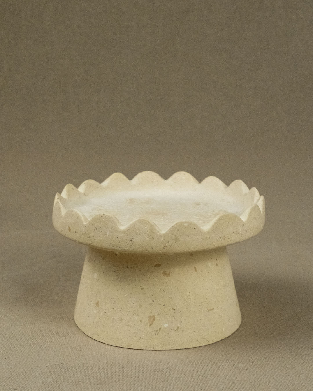 Porta Velas Cristalina Canteiro