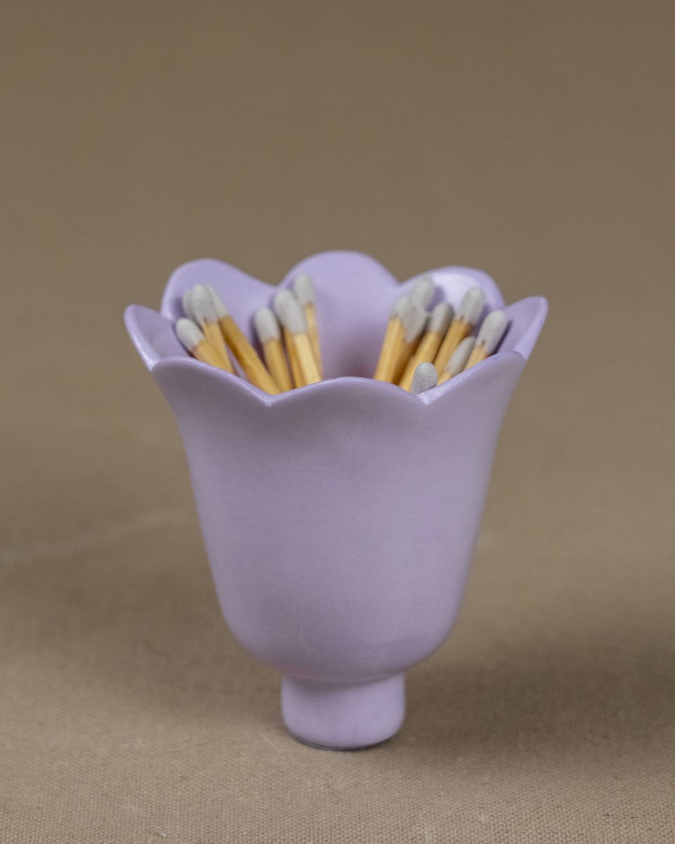 Apagador de Velas e Suporte de Fósforos - Canteiro - 
