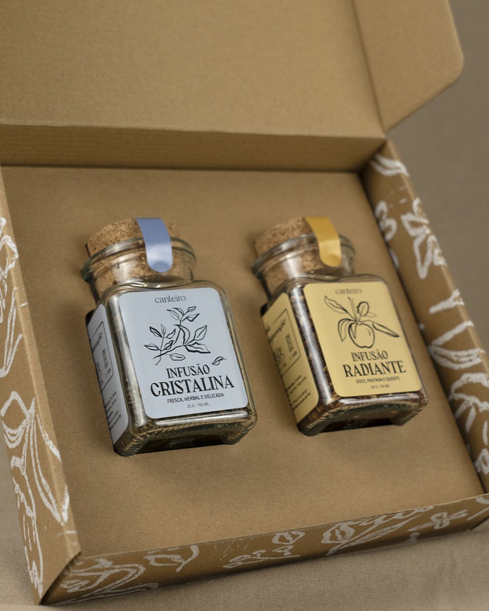 Conjunto de 2 Infusões Artesanais - Canteiro - 