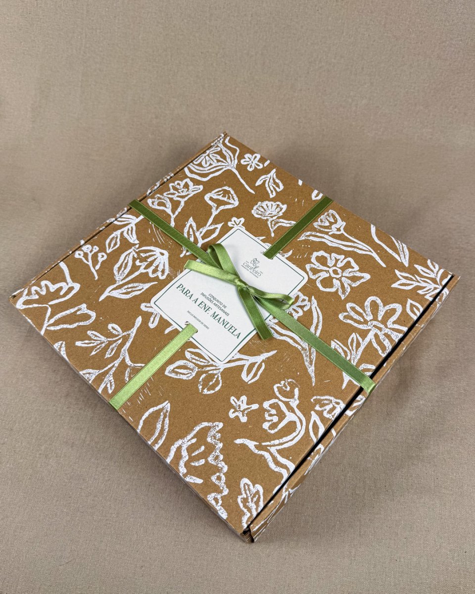 Conjunto de 4 Infusões Artesanais - Canteiro - 