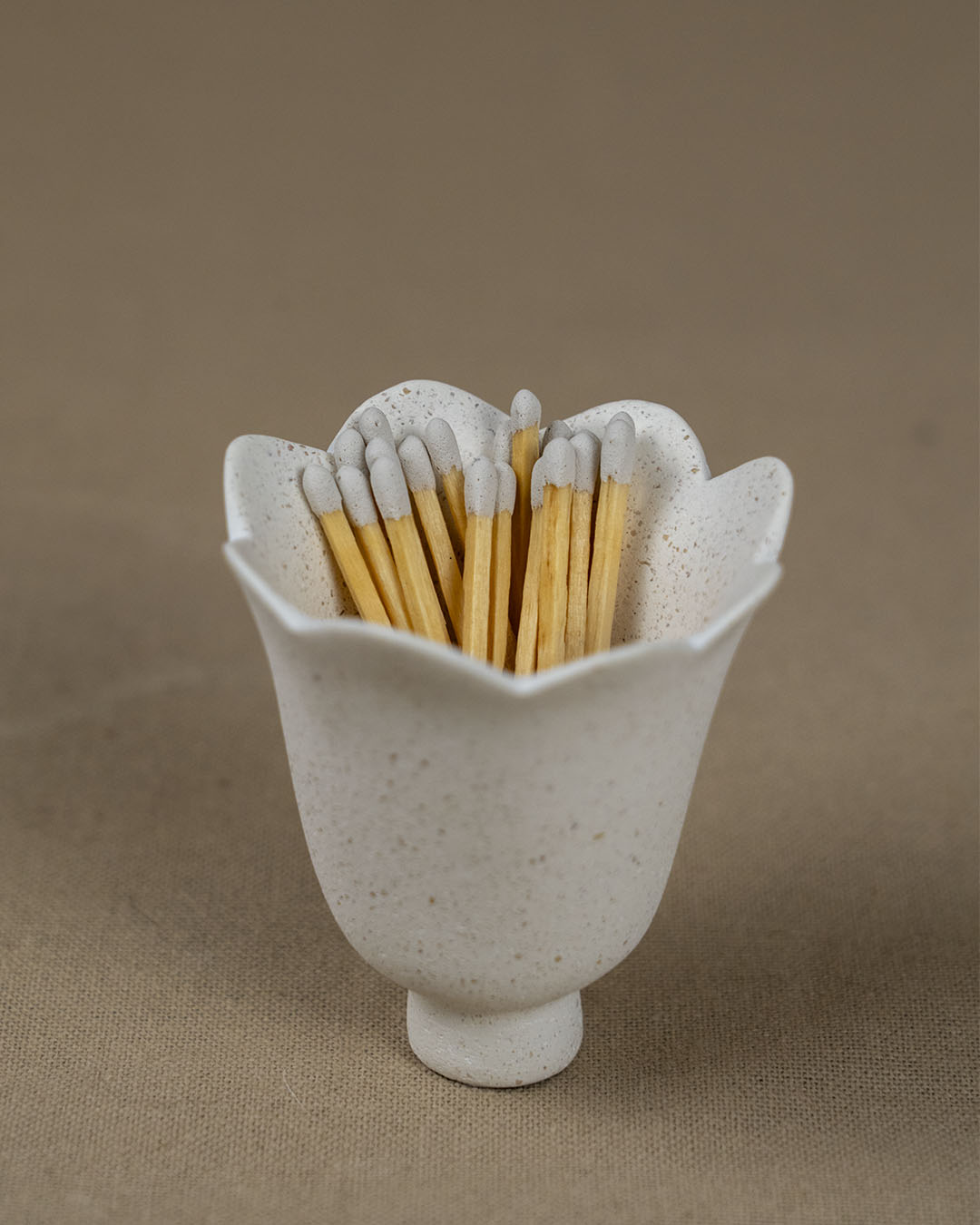 Apagador de Velas e Suporte de Fósforos Canteiro