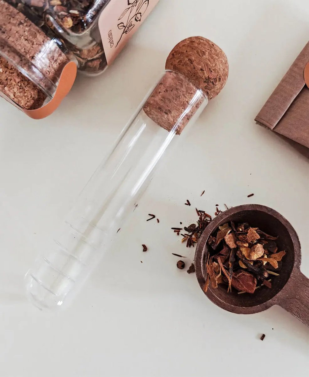 Infusor de Chá em Vidro - Canteiro - 